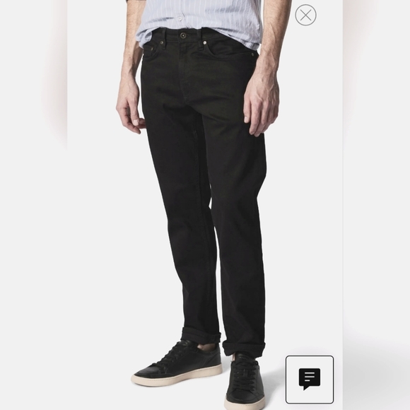 Rodd & Gunn Denim - Rodd & Gunn Longburn Black Straight Leg Jeans size 36R